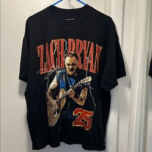 Zach Bryan 2025 Concert T-Shirt Men’s Large